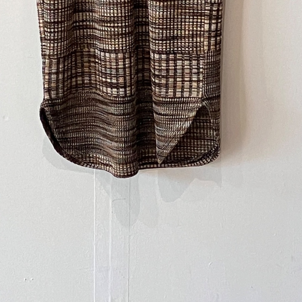 Ecote earth and metallic gold racer back dress - Picture 8 of 9